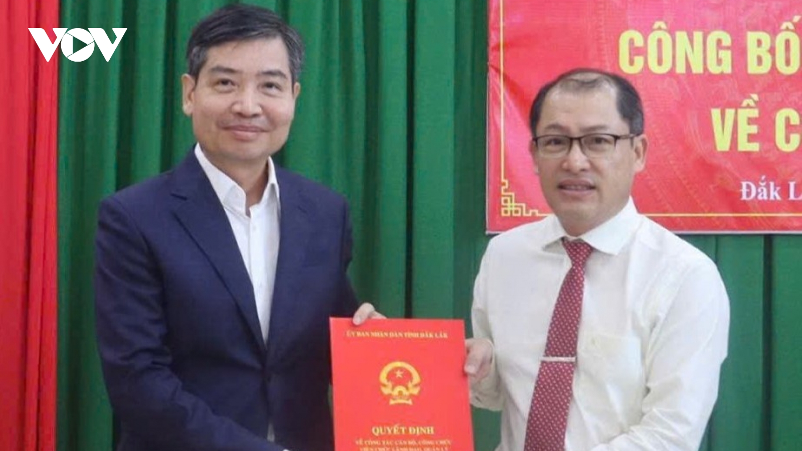 Ban quản lý các dự án Đắk Lắk có tân giám đốc